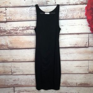 Stella Luce Black T-shirt knit dress